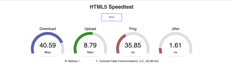 Self-Hosted speedtest