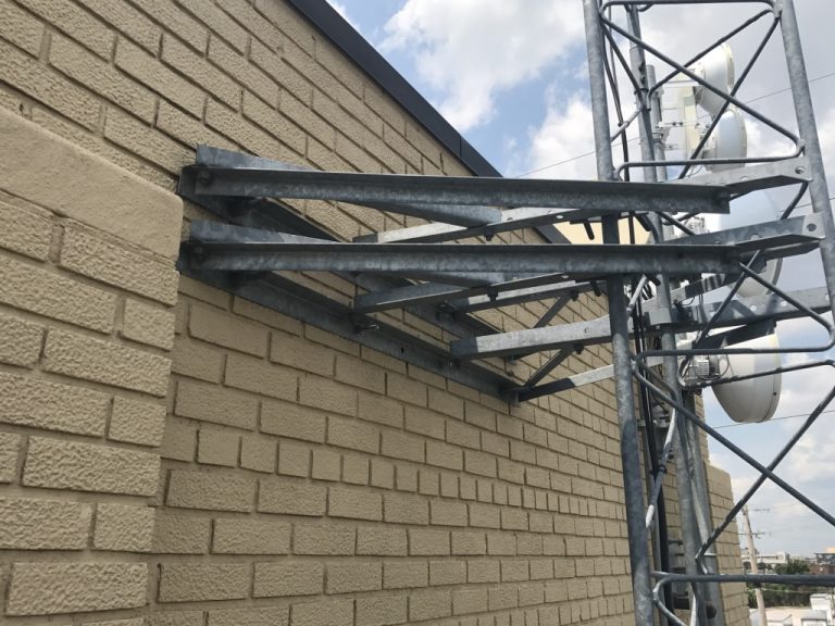 Rohn 45 wall mounting