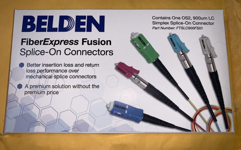 New splice on connectors from Belden