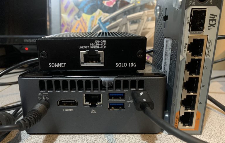 10 Gig SpeedTest server Intel Nuc