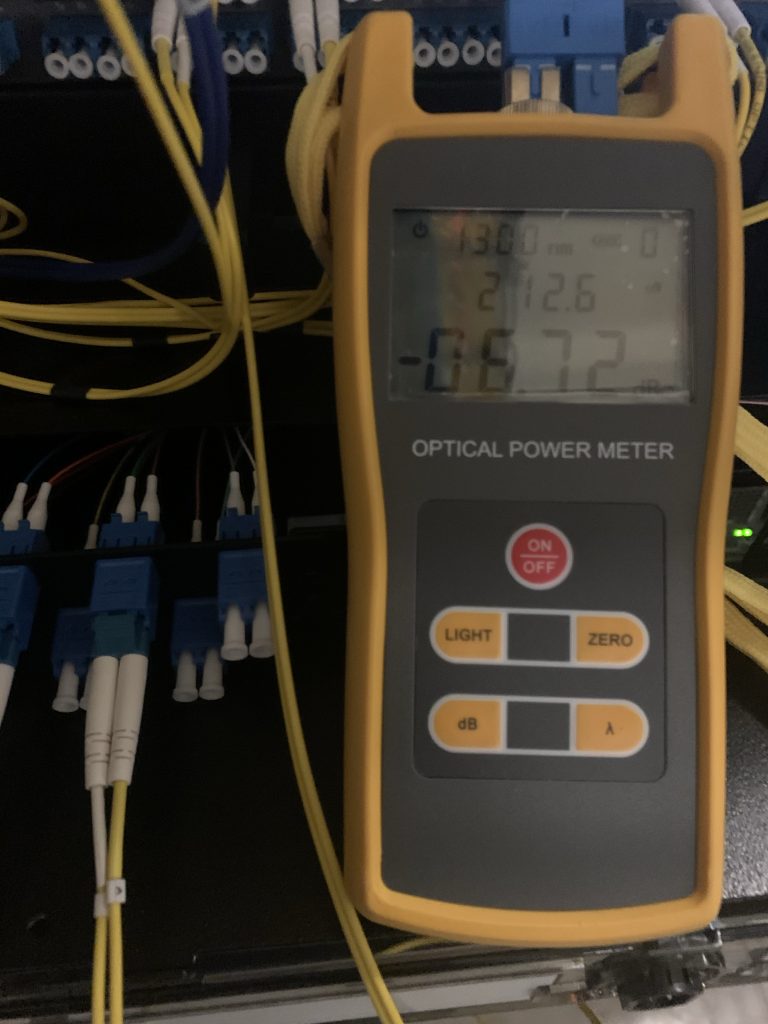Some fiber testing and verification