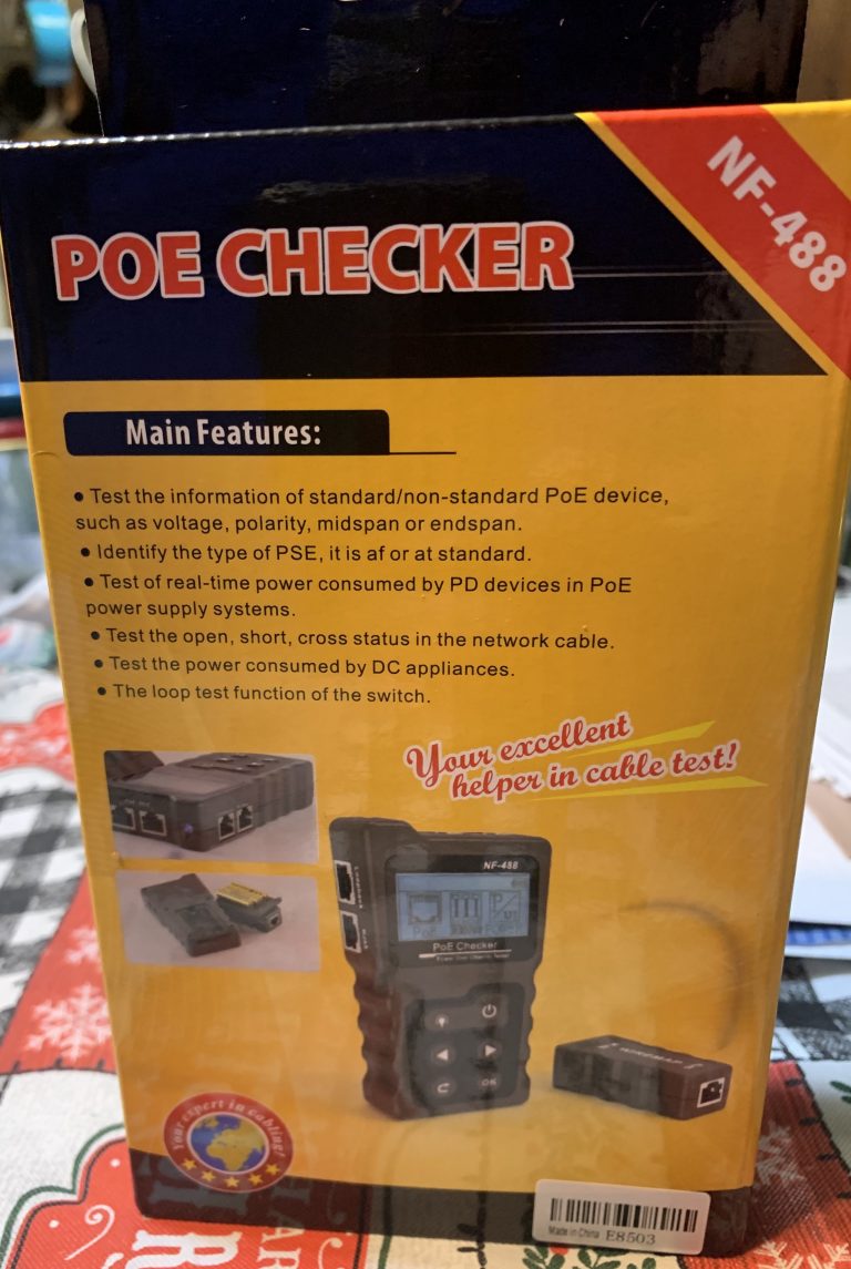 Review soon: Cable + POE