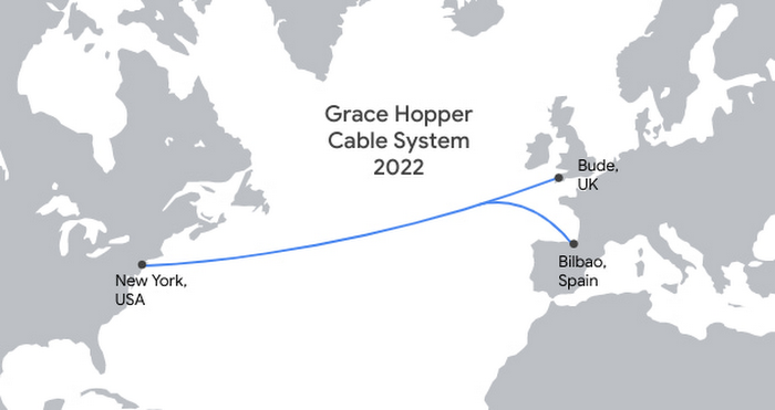 New Undersea Cable – Grace Hopper