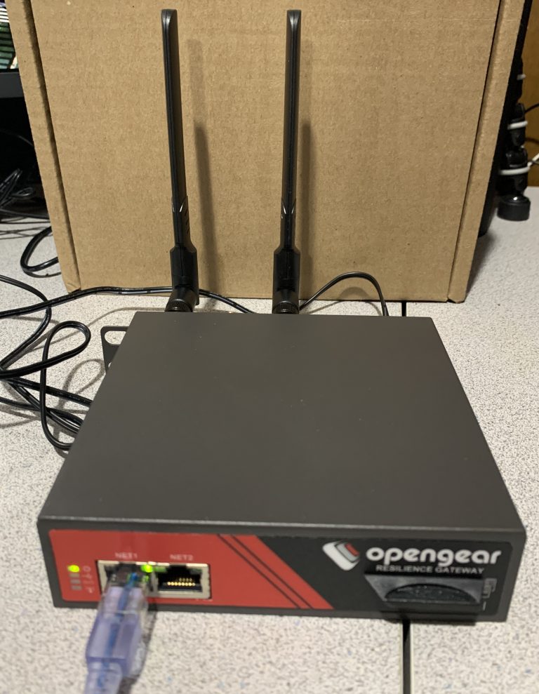 OpenGear Resilience gateway for ISPs