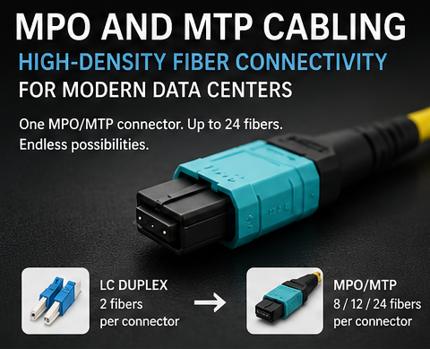 MTO, MPO cables, and what they mean for modern connectivity